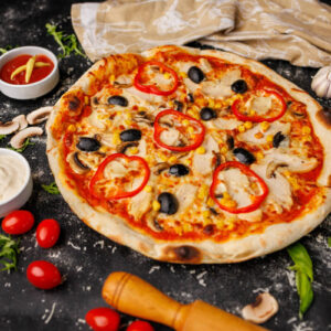 pizza chicken deva