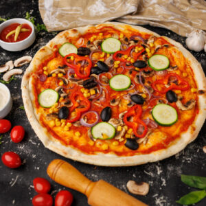 pizza vegetala deva